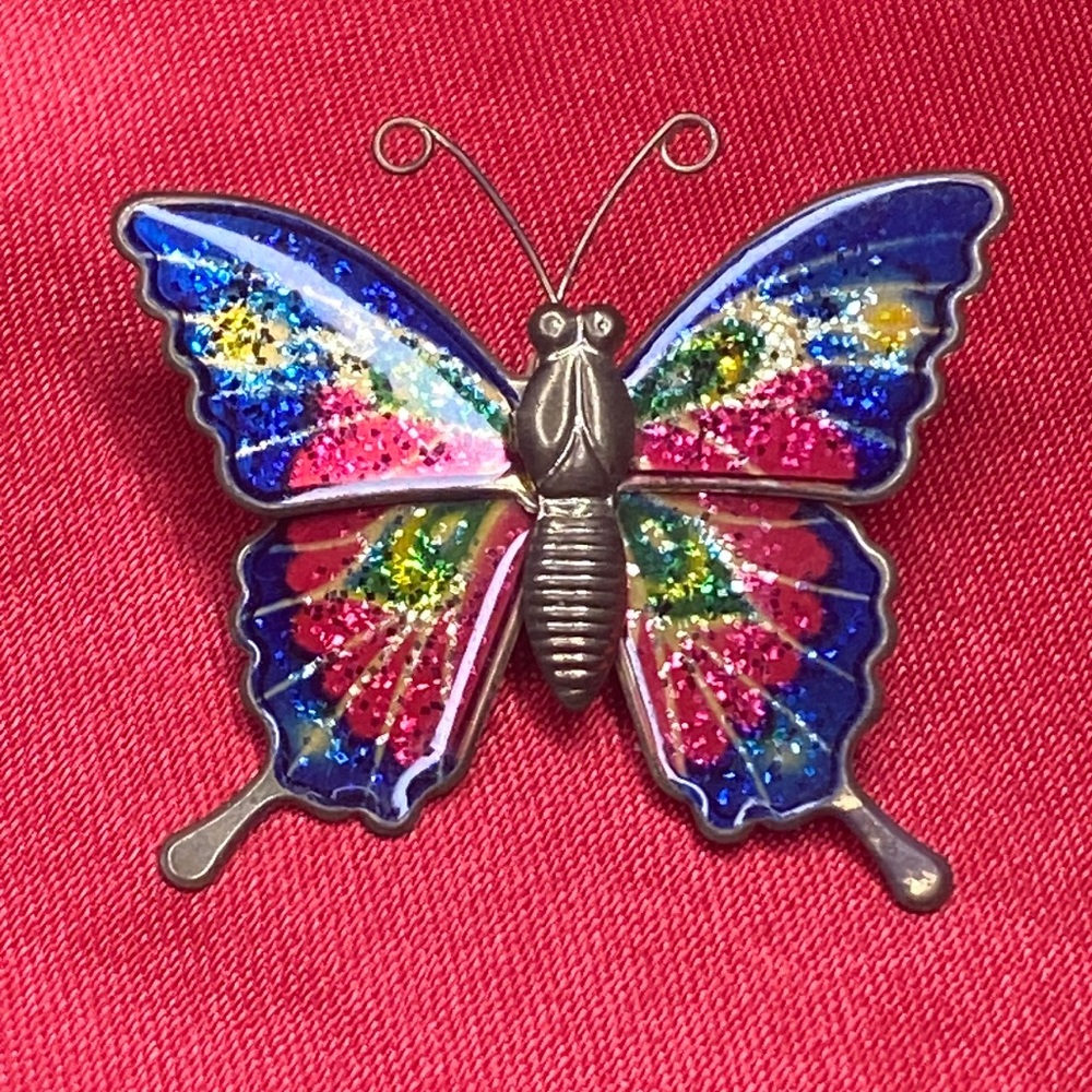 Vintage - butterfly - brooch